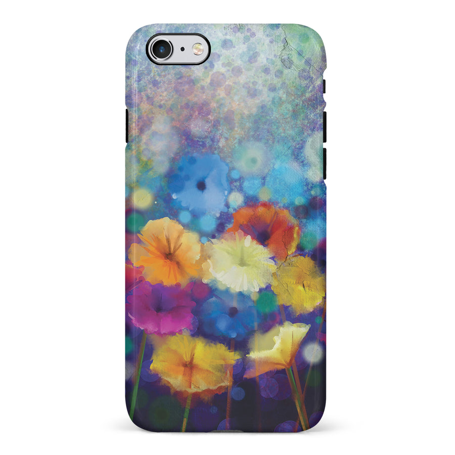 iPhone 6 Blossoms Painted Flowers Phone Case