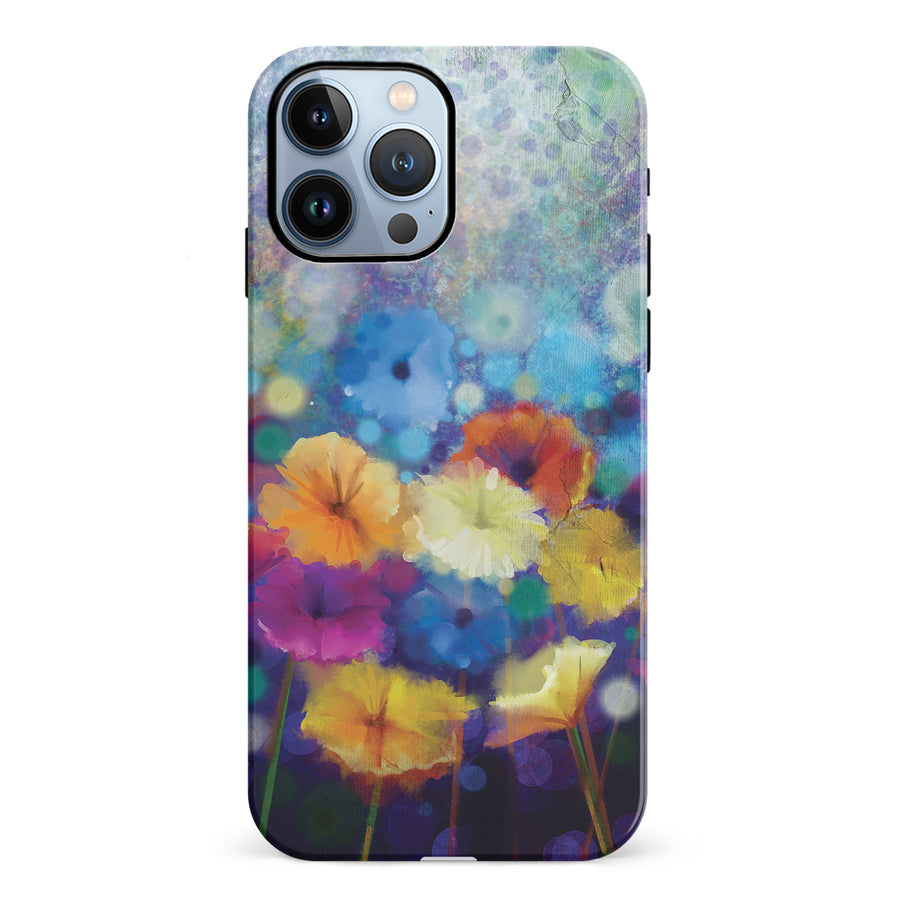 iPhone 12 Pro Blossoms Painted Flowers Phone Case