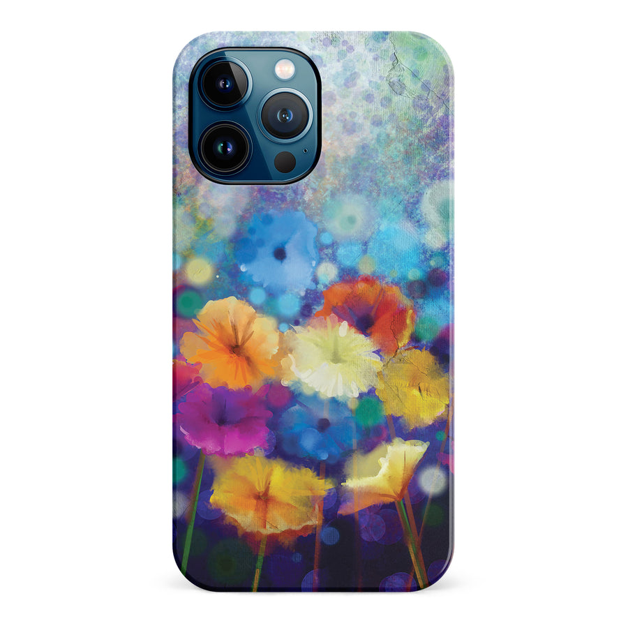 iPhone 12 Pro Max Blossoms Painted Flowers Phone Case