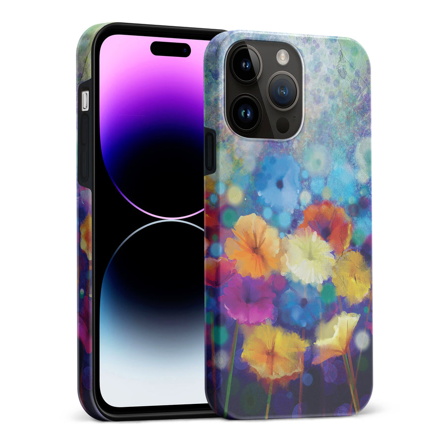 iPhone 15 Pro Max Blossoms Painted Flowers Phone Case