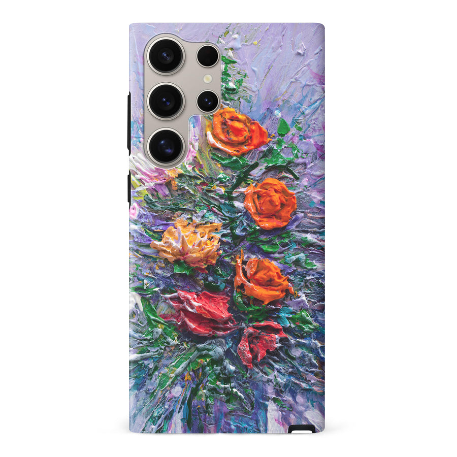 Rhapsody Painted Flowers Phone Case