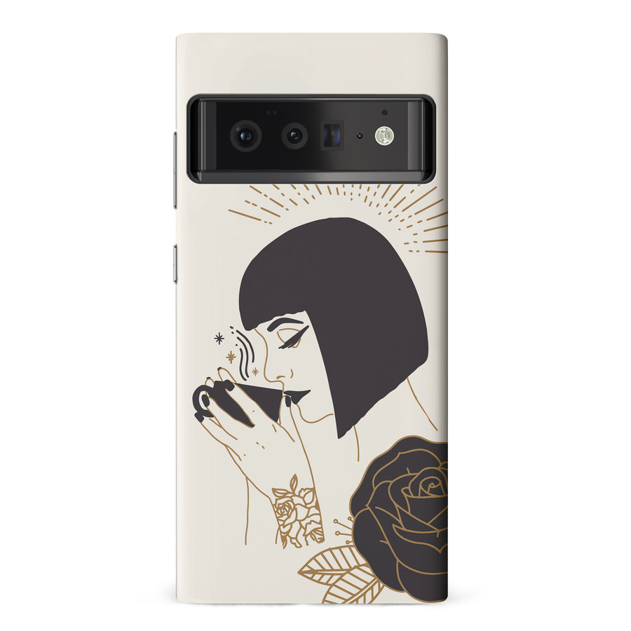 Google Pixel 6 Pro Cleopatra's Coffee Phone Case