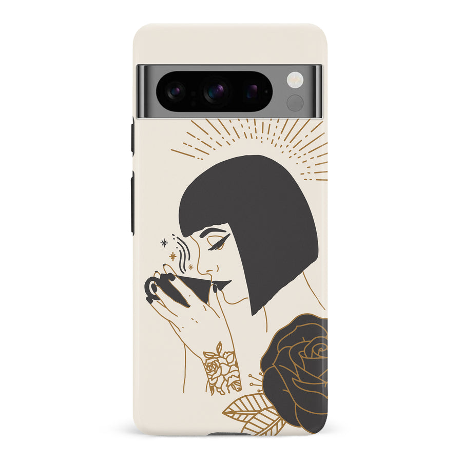Google Pixel 8 Pro Cleopatra's Coffee Phone Case