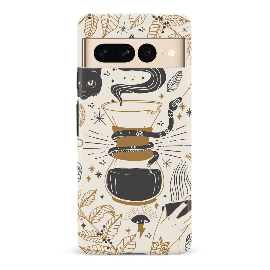 Google Pixel 7 Pro Wild Coffee Phone Case