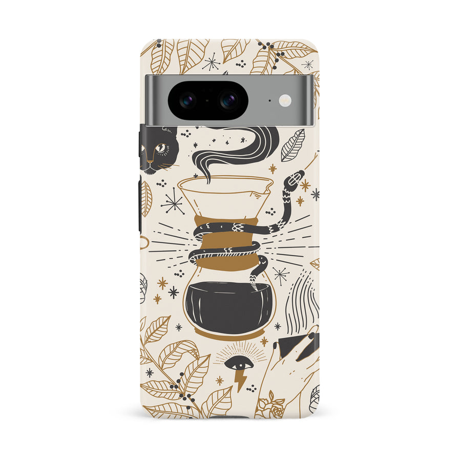Google Pixel 8 Wild Coffee Phone Case