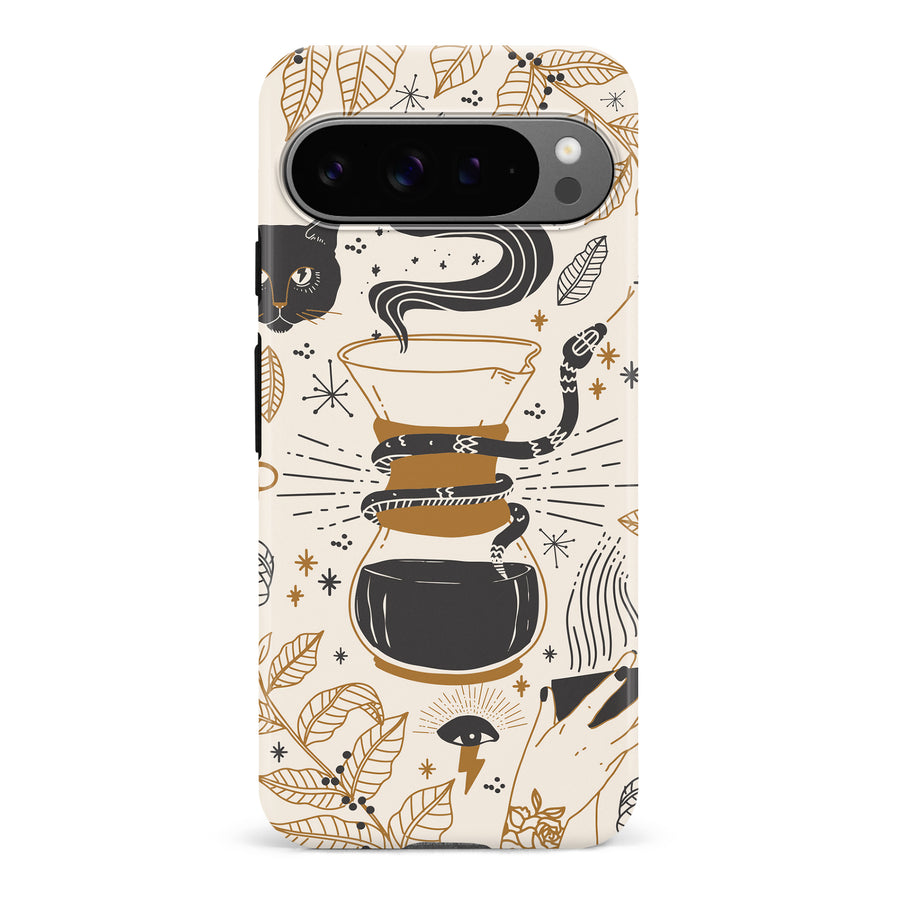 Google Pixel 9 Pro Wild Coffee Phone Case