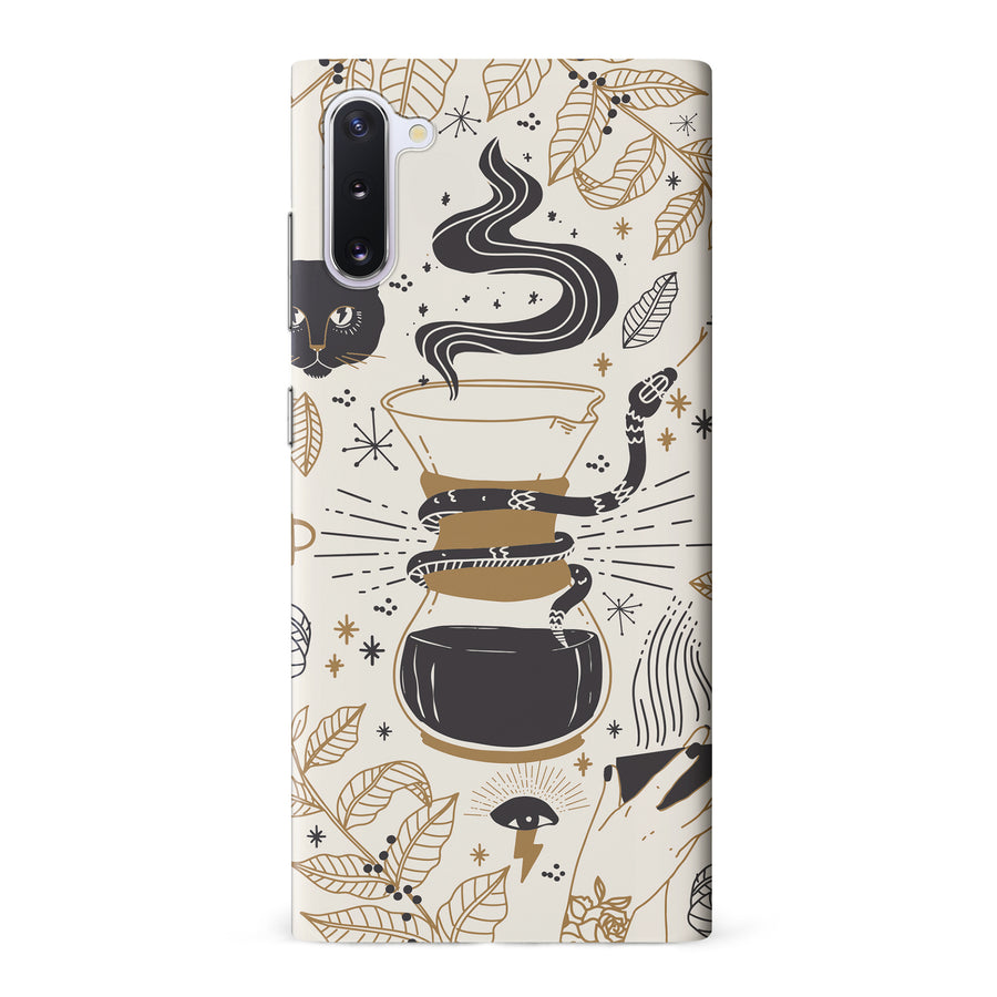 Samsung Galaxy Note 10 Wild Coffee Phone Case