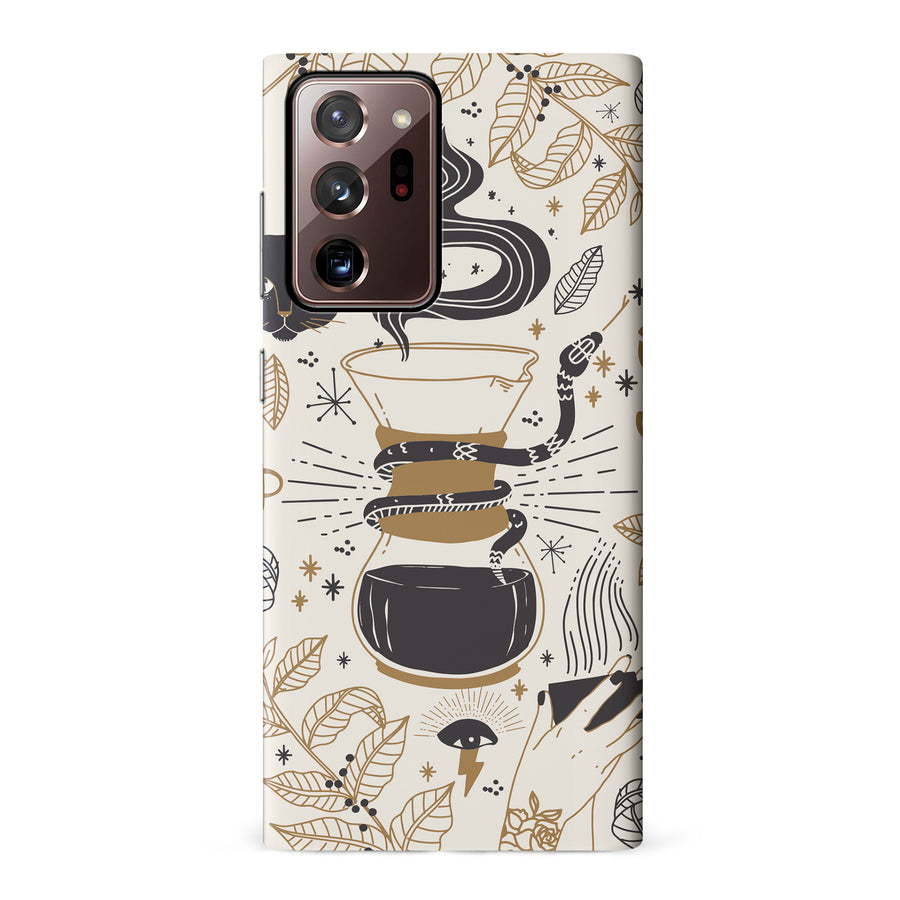 Samsung Galaxy Note 20 Ultra Wild Coffee Phone Case