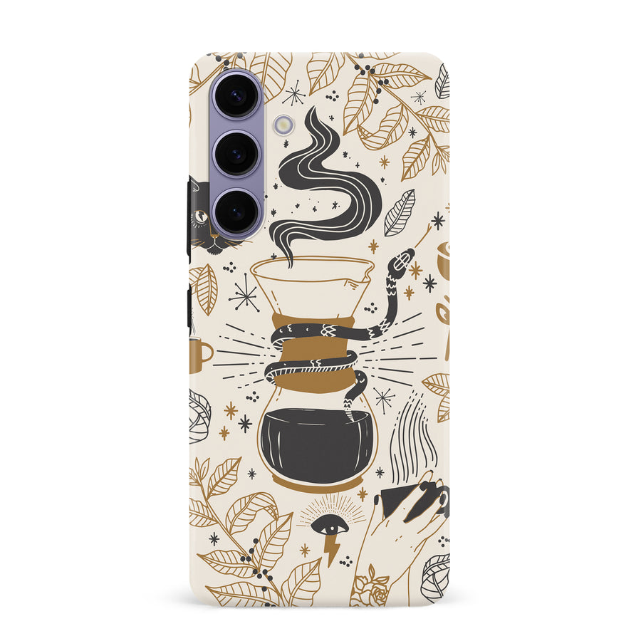 Samsung Galaxy S24 Plus Wild Coffee Phone Case