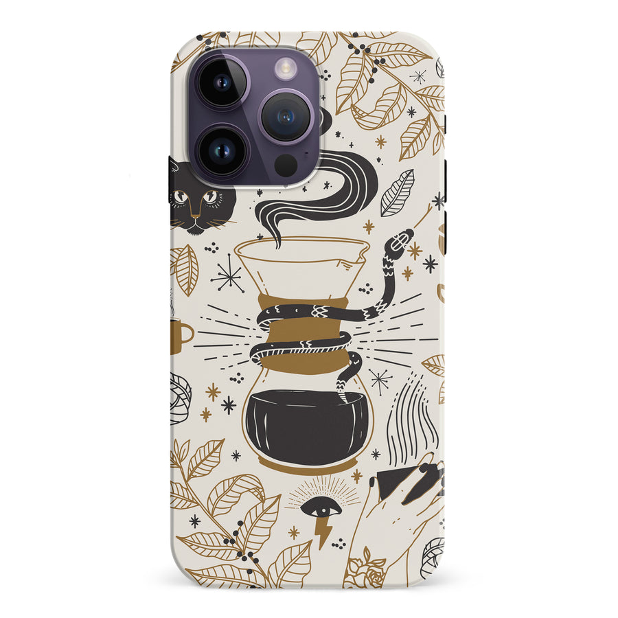 iPhone 15 Pro Wild Coffee Phone Case