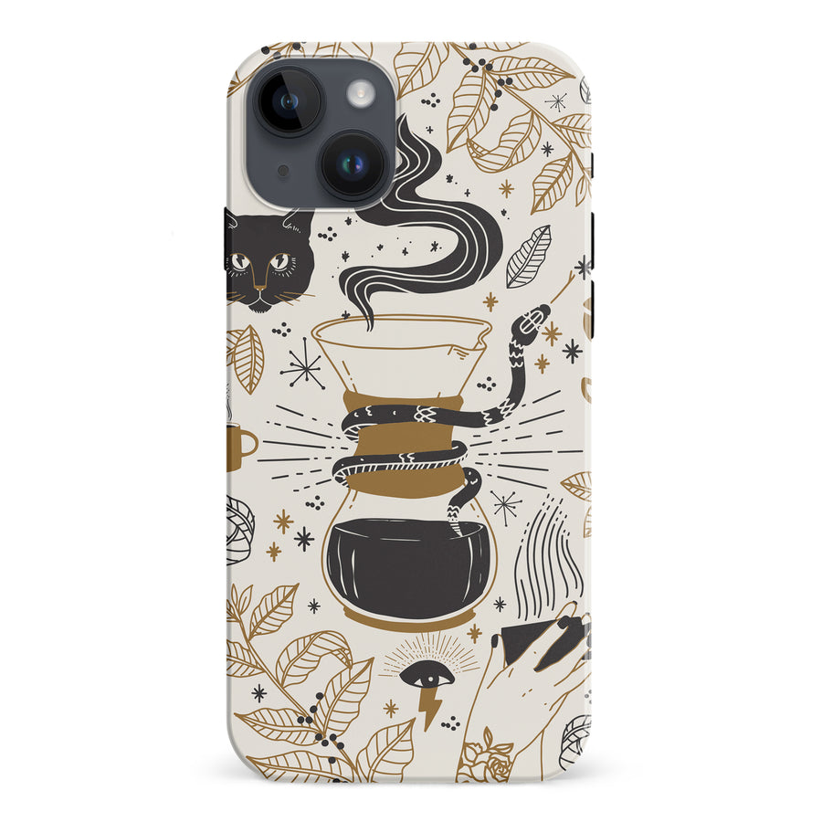 iPhone 15 Plus Wild Coffee Phone Case