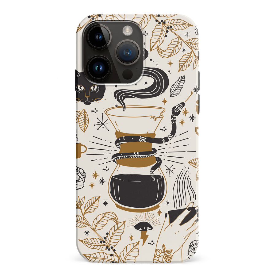 iPhone 15 Pro Max Wild Coffee Phone Case