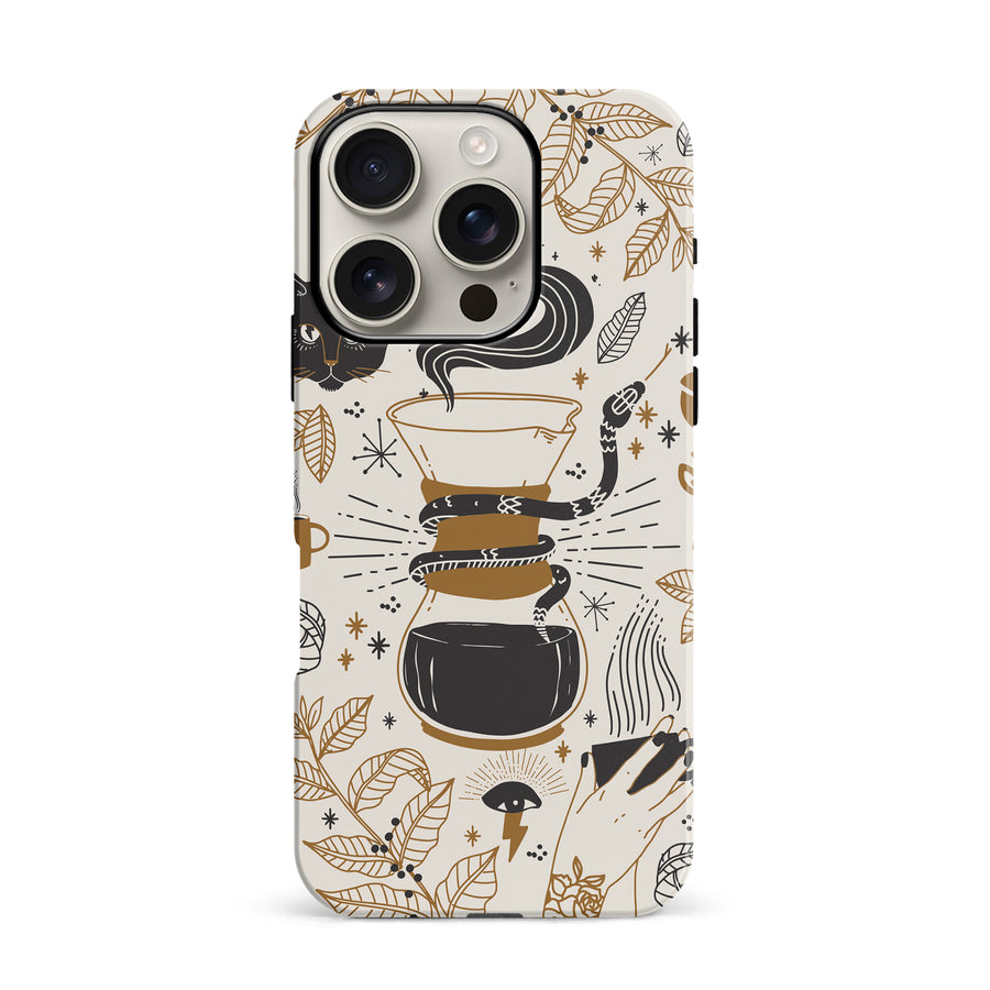 iPhone 16 Pro Wild Coffee Phone Case