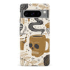 Google Pixel 8 Pro Coffee Skull Phone Case