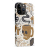 iPhone 15 Pro Max Coffee Skull Phone Case