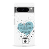 Google Pixel 8 Pro Coffee is a Hug in a Mug Phone Case in White