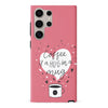 Samsung Galaxy S24 Ultra Coffee is a Hug in a Mug Phone Case in Rose