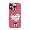 iPhone 16 Pro Coffee is a Hug in a Mug Phone Case in Rose