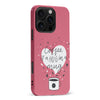 iPhone 16 Pro Max Coffee is a Hug in a Mug Phone Case in Rose