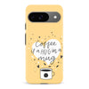 Google Pixel 9 Coffee is a Hug in a Mug Phone Case in Yellow