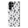 Samsung Galaxy S22 Ultra Coffee Stuff Phone Case in Black/White