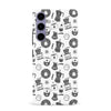 Samsung Galaxy S24 Plus Coffee Stuff Phone Case in Black/White