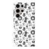 Samsung Galaxy S24 Ultra Coffee Stuff Phone Case in Black/White