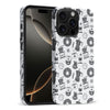 iPhone 16 Pro Max Coffee Stuff Phone Case in Black/White