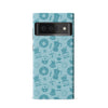 Google Pixel 6 Coffee Stuff Phone Case in Cyan