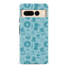 Google Pixel 7 Pro Coffee Stuff Phone Case in Cyan