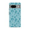 Google Pixel 8 Coffee Stuff Phone Case in Cyan