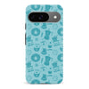 Google Pixel 9 Coffee Stuff Phone Case in Cyan