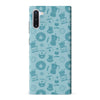Samsung Galaxy Note 10 Coffee Stuff Phone Case in Cyan