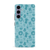Samsung Galaxy S24 Plus Coffee Stuff Phone Case in Cyan