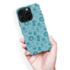 iPhone 16 Pro Max Coffee Stuff Phone Case in Cyan