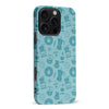iPhone 16 Pro Max Coffee Stuff Phone Case in Cyan