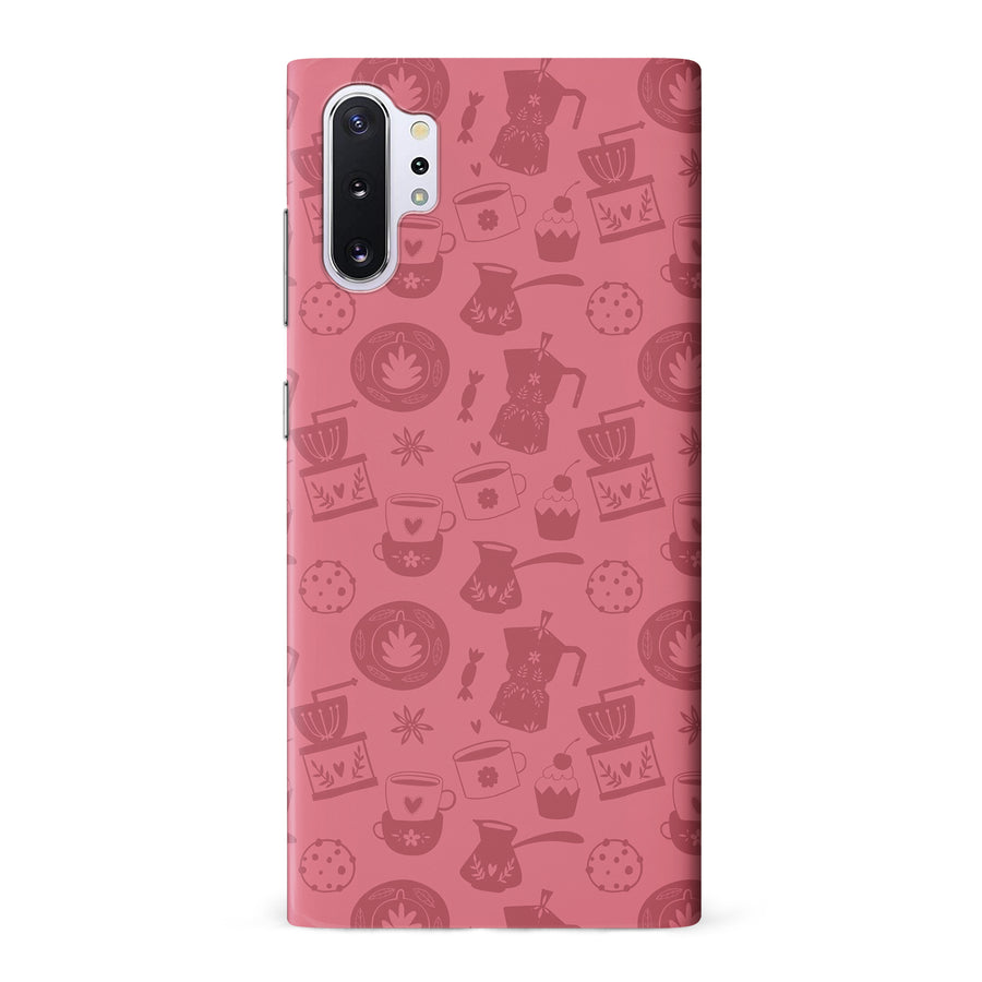 Samsung Galaxy Note 10 Pro Coffee Stuff Phone Case in Rose