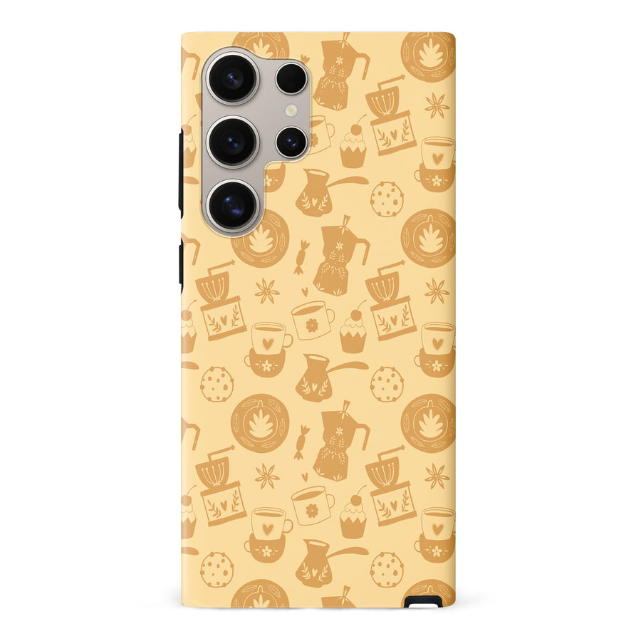 Coffee Stuff Phone Case - Yellow