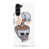 Samsung Galaxy S23 Plus Coffee Goes Straight to Your Head Phone Case in White