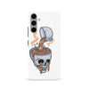 Samsung Galaxy S24 Coffee Goes Straight to Your Head Phone Case in White