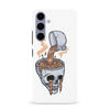 Samsung Galaxy S24 Plus Coffee Goes Straight to Your Head Phone Case in White
