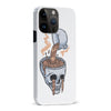 iPhone 15 Pro Max Coffee Goes Straight to Your Head Phone Case in White