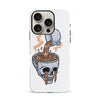 iPhone 16 Pro Coffee Goes Straight to Your Head Phone Case in White