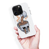 iPhone 16 Pro Max Coffee Goes Straight to Your Head Phone Case in White