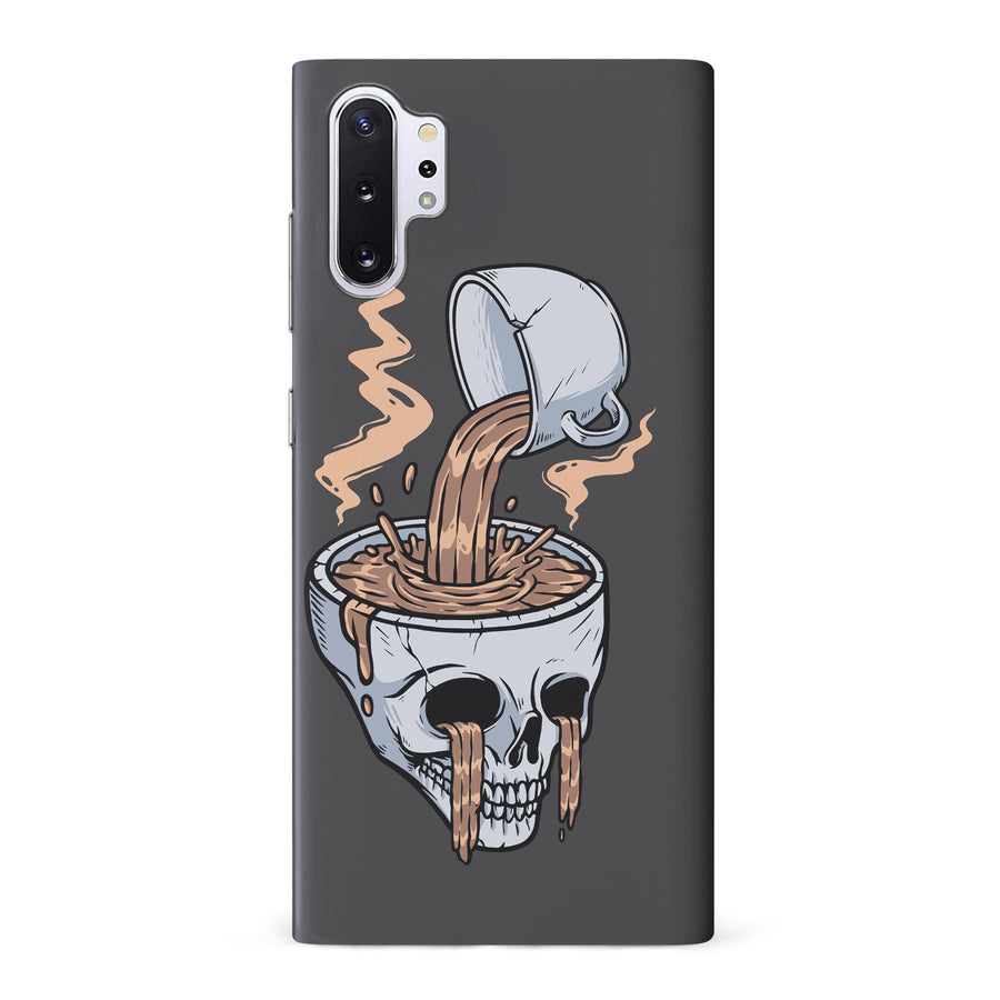 Samsung Galaxy Note 10 Pro Coffee Goes Straight to Your Head Phone Case in Black