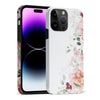 iPhone 15 Pro Max half bloom phone case in white