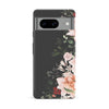 Google Pixel 8 half bloom phone case in pink