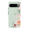 Google Pixel 9 Pro half bloom phone case in Green