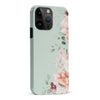 iPhone 15 Pro half bloom phone case in green