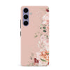 Samsung S24 Plus Half Bloom Floral Phone Case - Pink